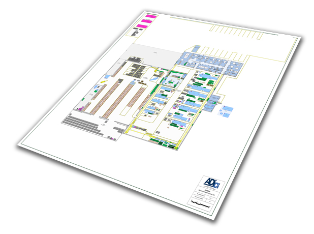 Tablette outil visualisation des plans